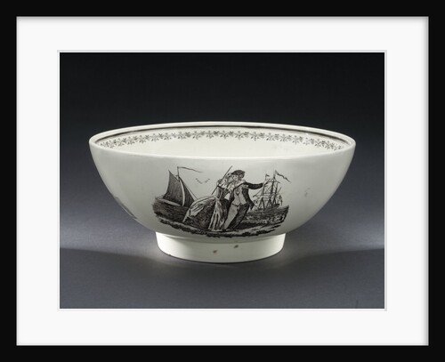 Creamware bowl by Josiah Wedgwood & Sons Ltd.