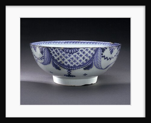 Delftware bowl by unknown
