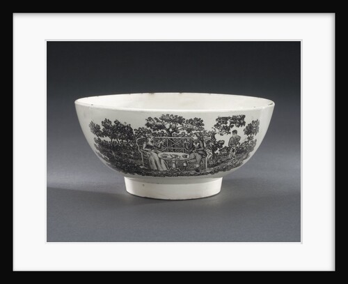 Creamware bowl by unknown