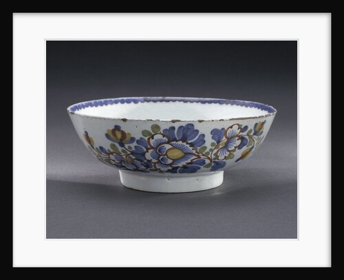 Delftware bowl by unknown