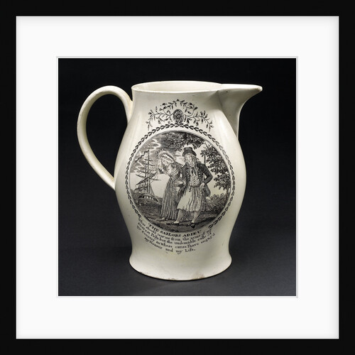 Creamware jug by unknown