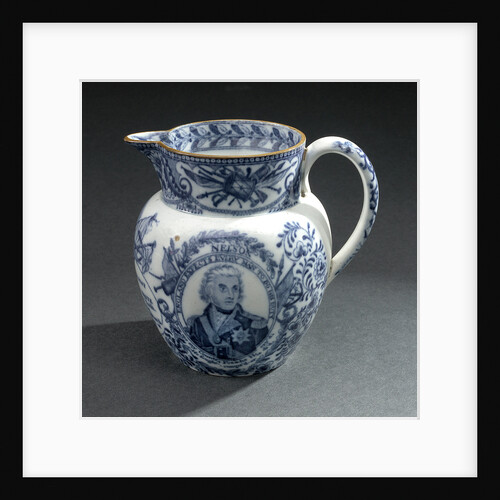 Earthenware jug by unknown