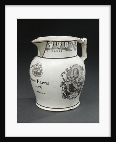 Earthenware jug by unknown