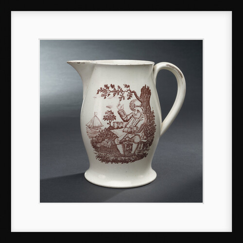 Creamware jug by Unknown