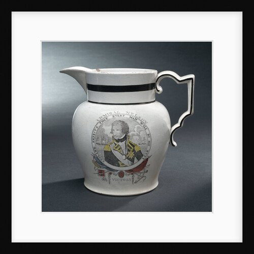 Pearlware jug by unknown