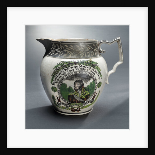 Creamware jug by unknown