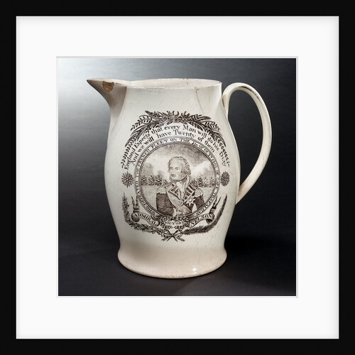 Creamware jug by unknown