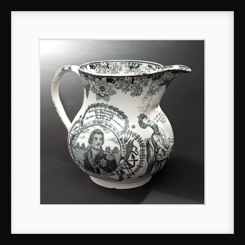 Earthenware jug by unknown