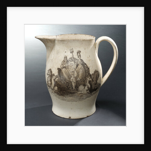 Creamware jug by unknown