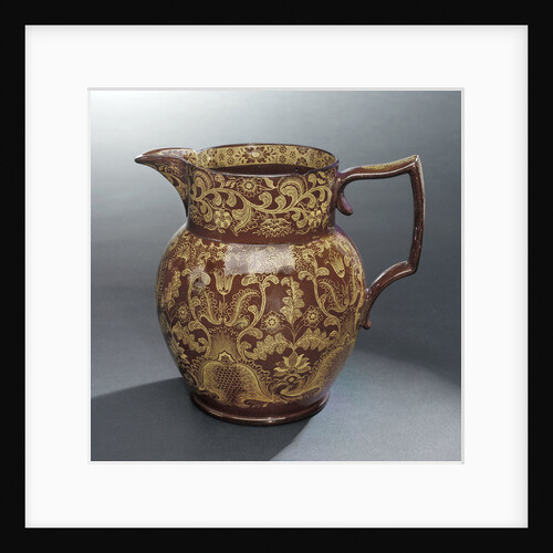 Earthenware jug by unknown