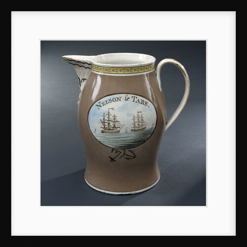 Earthenware jug by unknown