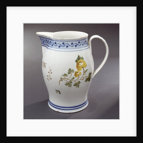 Earthenware jug by unknown