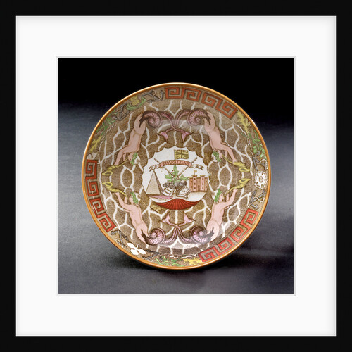Pearlware tea bowl by unknown