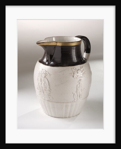Stoneware jug by T. & J. Hollins