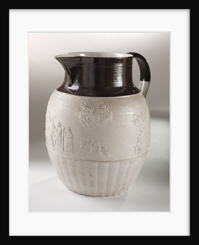 Stoneware jug by T. & J. Hollins