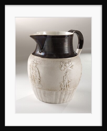 Stoneware jug by T. & J. Hollins