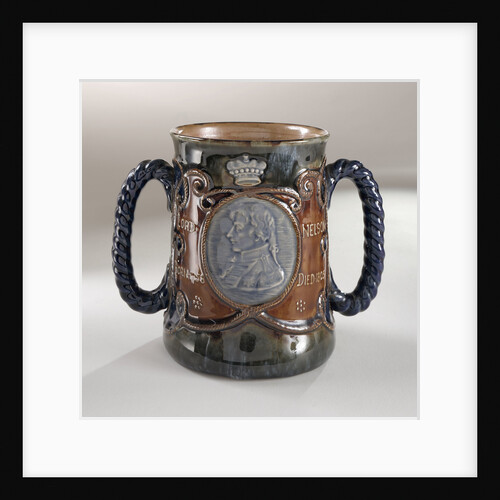 Trafalgar centenary commemorative mug by Doulton & Co. Ltd.