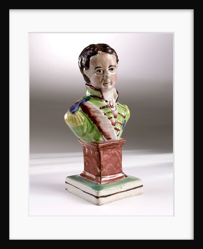 Bust depicting Vice-Admiral Horatio Nelson (1758-1805) by unknown