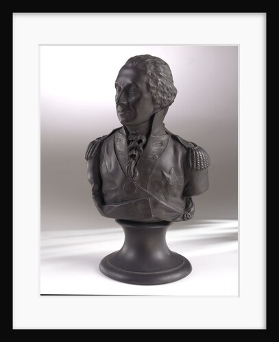 Bust depicting Vice-Admiral Horatio Nelson (1758-1805) by Josiah Wedgwood & Sons Ltd.