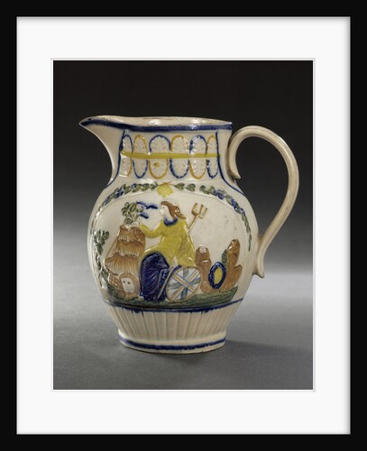Pratt ware jug by Unknown