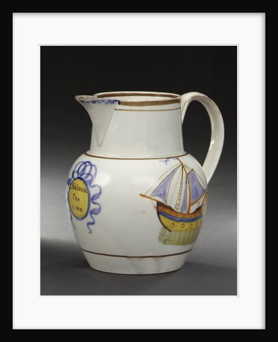 Earthenware jug by Unknown