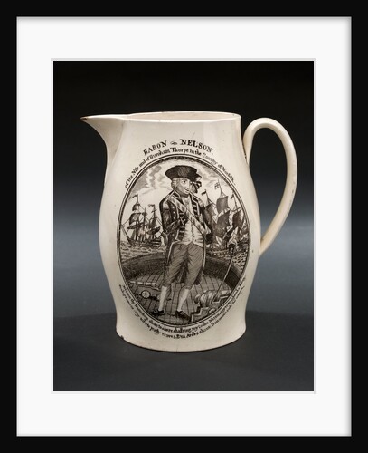 Creamware jug by Unknown