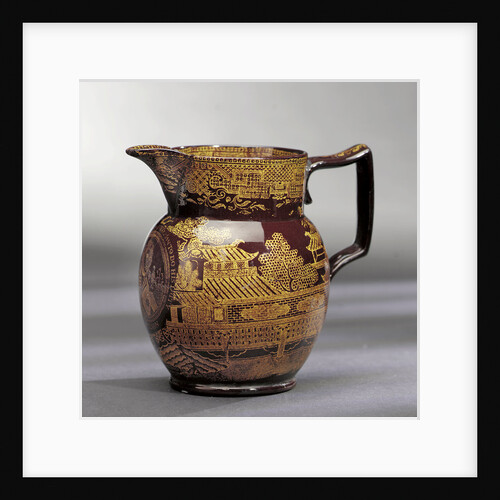 Earthenware jug by unknown