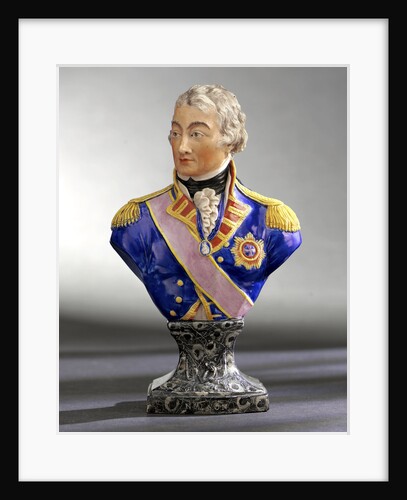 Bust depicting Vice-Admiral Horatio Nelson (1758-1805) by Pierre Stephan