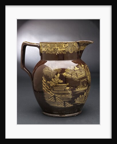 Earthenware jug by unknown