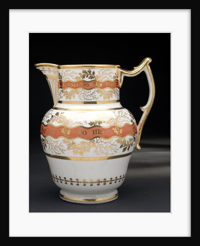 Porcelain jug by Flight & Barr