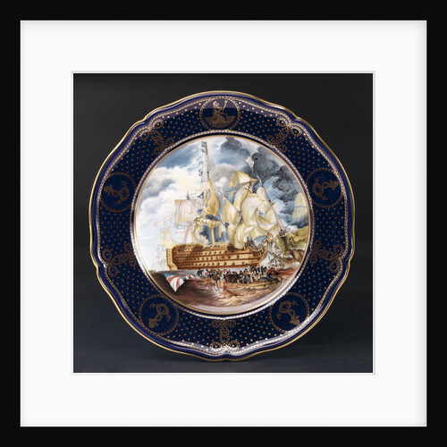 Bone china plate by Spode Ltd.