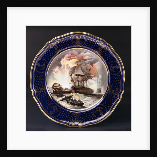 Bone china plate by Spode Ltd.
