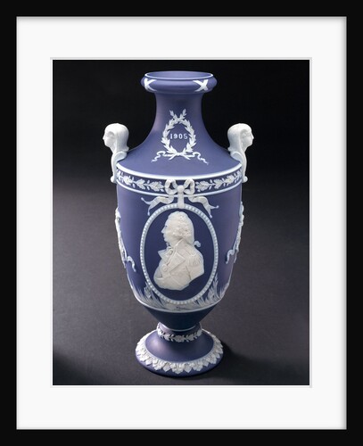 Vase commemorating Vice-Admiral Horatio Nelson (1758-1805) by Josiah Wedgwood & Sons Ltd.