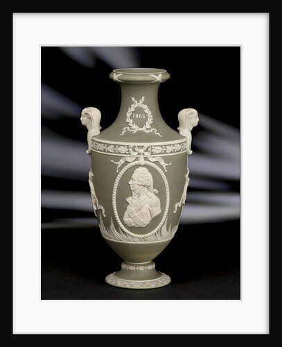 Vase commemorating Vice-Admiral Horatio Nelson (1758-1805) by Josiah Wedgwood & Sons Ltd.