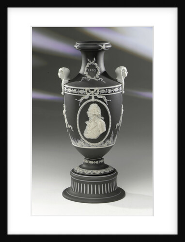 Vase commemorating Vice-Admiral Horatio Nelson (1758-1805) by Josiah Wedgwood & Sons Ltd.