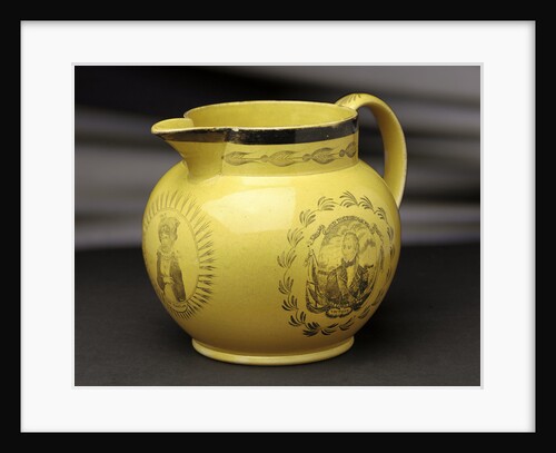Earthenware jug by unknown