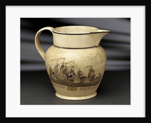 Creamware jug by unknown
