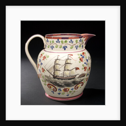 Earthenware jug by unknown