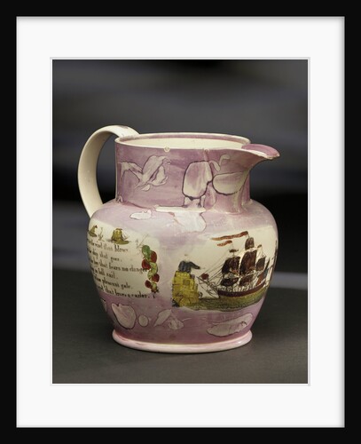 Earthenware jug by unknown