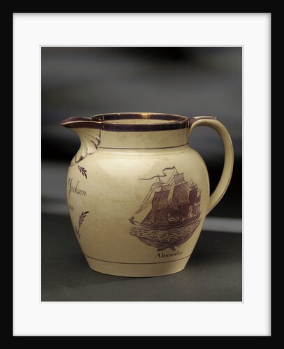 Earthenware jug by unknown