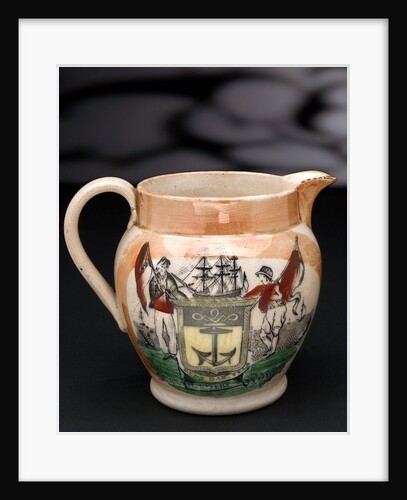 Earthenware jug by unknown