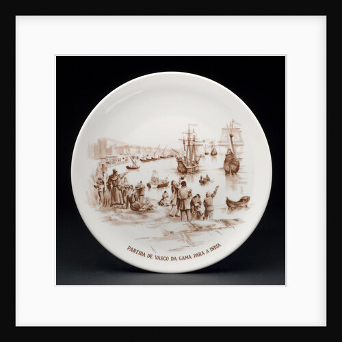 Porcelain plate by Vista Alegre