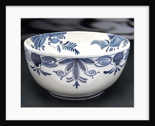 Delftware bowl by unknown