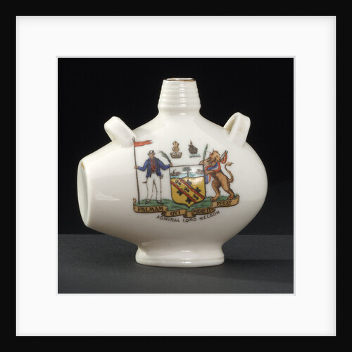 Bottle-shaped vase by William Henry Goss Ltd.