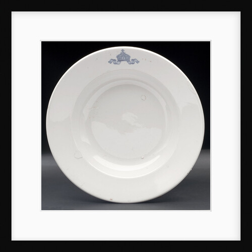 Earthenware plate by Franz Ant Mehlem