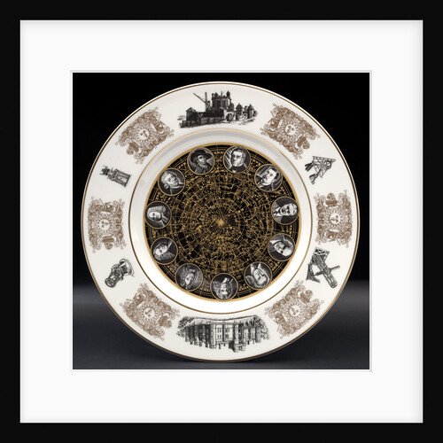Bone china plate by Josiah Wedgwood & Sons Ltd.