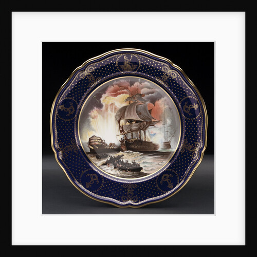 Bone china plate by Spode Ltd.