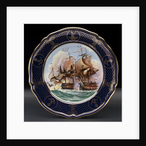 Bone china plate by Spode Ltd.