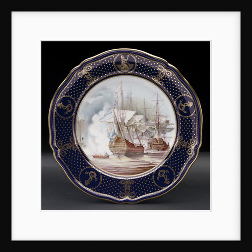 Bone china plate by Spode Ltd.
