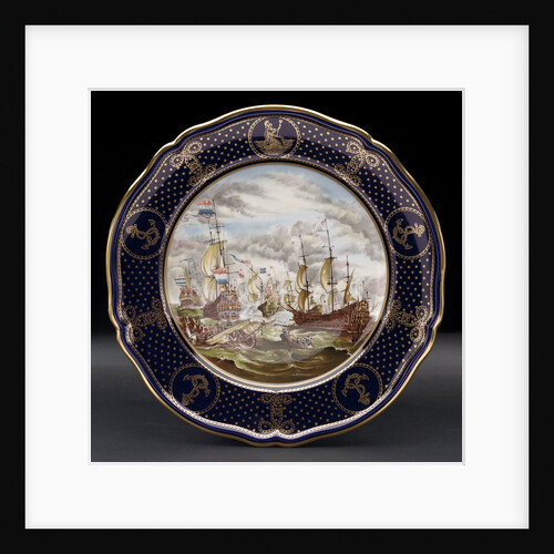 Bone china plate by Spode Ltd.